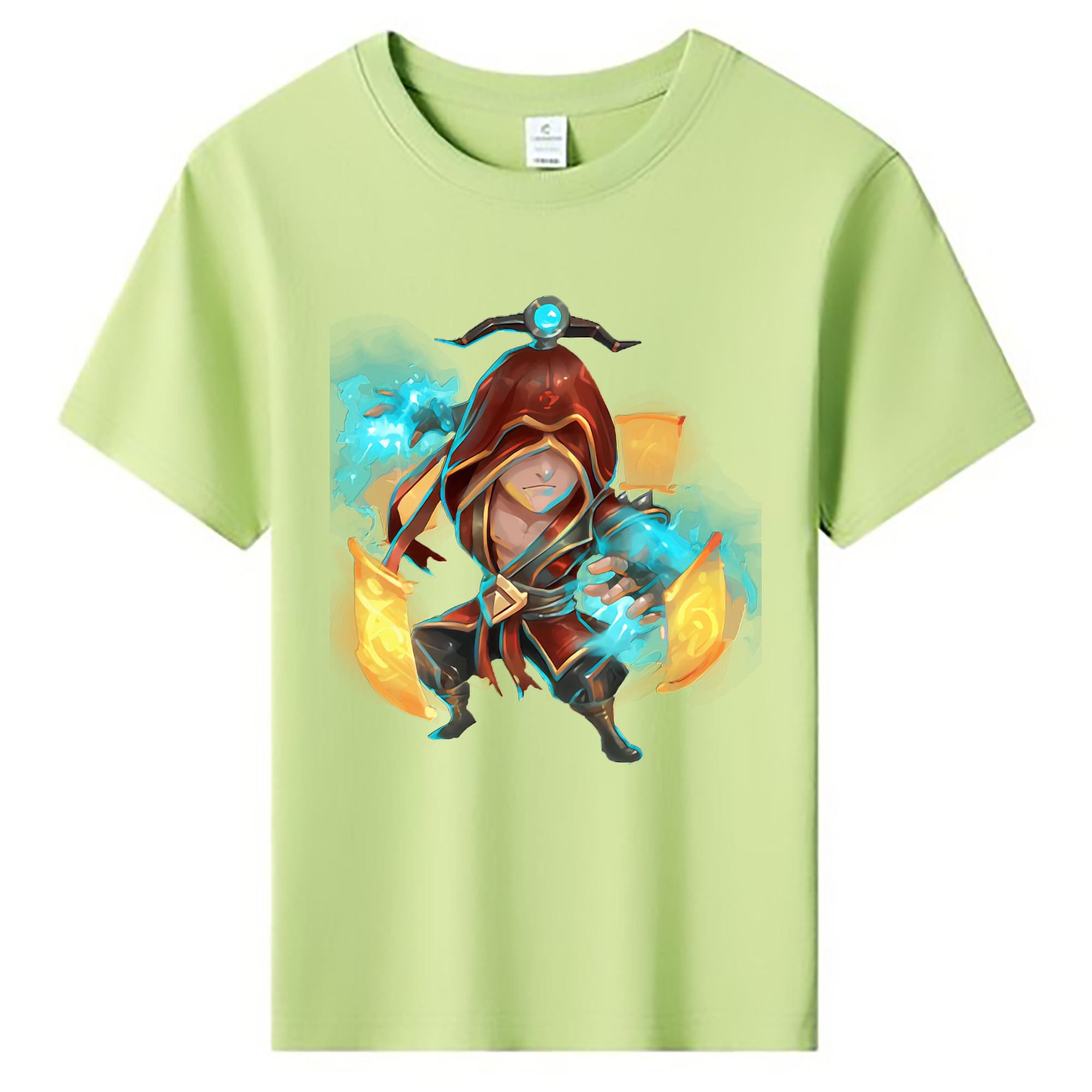 （画像用） リーグ・オブ・レジェンド League of Legends LOL 綿100％キッズTシャツ（フロントプリント）